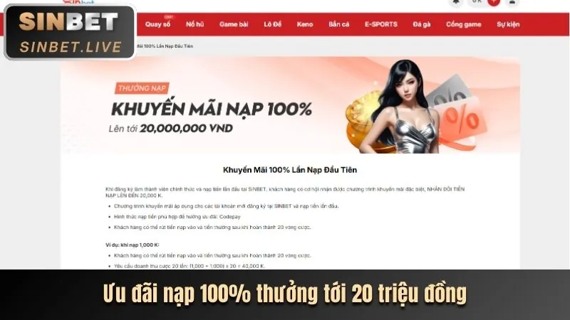 Thưởng sinh nhật VIP 789be